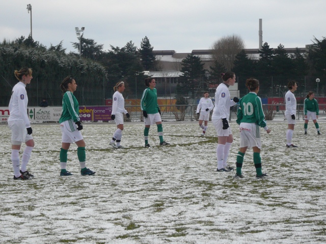 Il neigeait à Saint-Etienne ! (photo : Eric Duchateau)