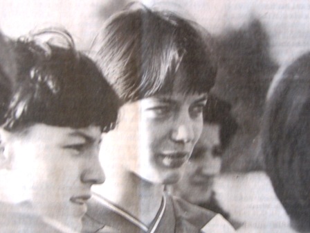 Corinne Diacre, à 19 ans (photo archives)