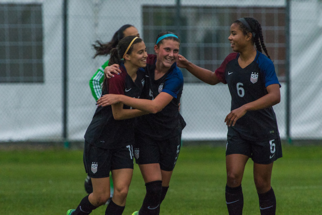 Les Etats-Unis joueront la finale face au pays hôte (photo US) Les Etats-Unis joueront la finale face au pays hôte (photo US)