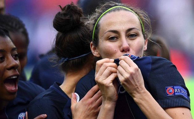 Delannoy a ouvert le compteur parisien au Parc (photo UEFA.com) Delannoy a ouvert le compteur parisien au Parc (photo UEFA.com)