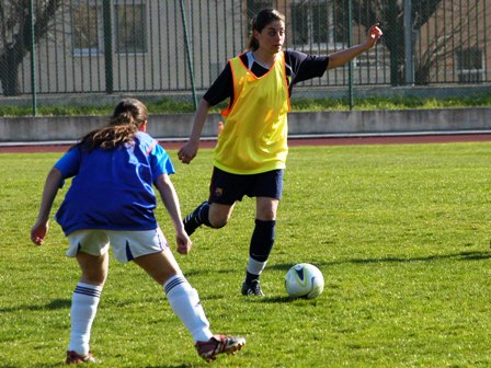 Elodie Lizzano face à Priscillia Vallin (photo : Denis Dujardin)