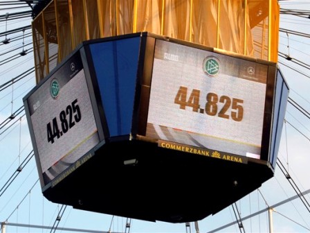 Record d'affluence à Frankfurt pour Allemagne - Brésil Record d'affluence à Frankfurt pour Allemagne - Brésil