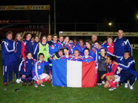 Les Françaises s'étaient qualifiées aux Pays-Bas (photo ci dessus) Les Françaises s'étaient qualifiées aux Pays-Bas (photo ci dessus)