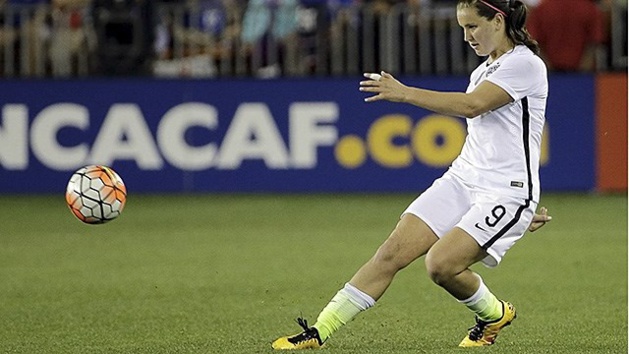 Lindsey Horan lors d'Etats-Unis - Suède en quart de finale des JO avait été la première à bénéficier du quatrième remplacement (photo DR) Lindsey Horan lors d'Etats-Unis - Suède en quart de finale des JO avait été la première à bénéficier du quatrième remplacement (photo DR)