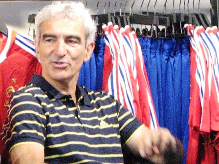 Raymond Domenech (photo : Sébastien Duret)