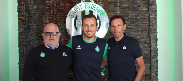 Jérôme Bonnet au centre (photo ASSE) Jérôme Bonnet au centre (photo ASSE)