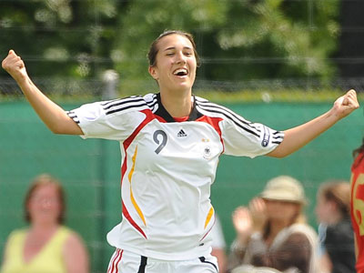 Kyra Malinowski s'offre un quintuplé en finale (photo : uefa.com)