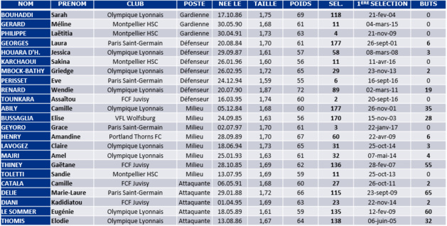Bleues - Le programme de préparation à l'Euro