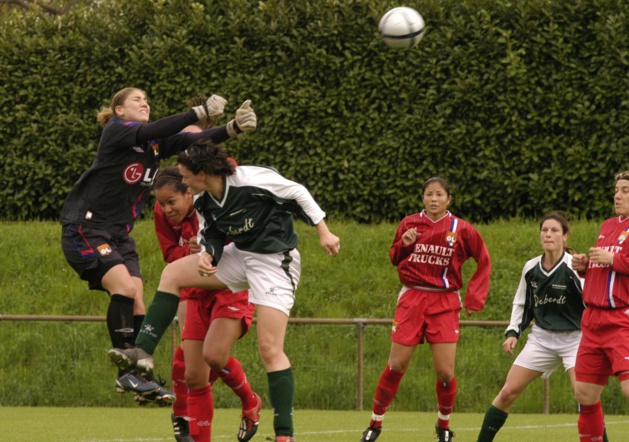 Hope Solo a déjà évolué en D1 avec l'OL (archive footofeminin.fr) Hope Solo a déjà évolué en D1 avec l'OL (archive footofeminin.fr)