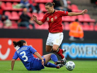 Les Bleues ne sont pas encore à terre (photo : uefa.com)