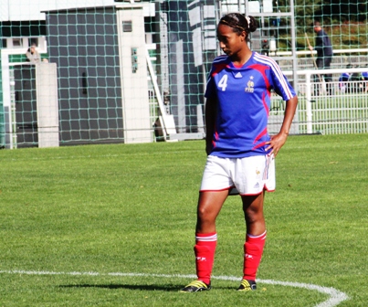 Saïda Akherraze, appelée en renfort (photo : Sébastien Duret)