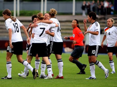 L'Allemagne au rendez-vous des demies (photo : dfb.de)