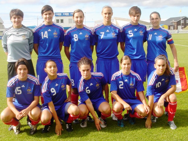 Les Françaises victorieuses de l'Islande (photo : CD)