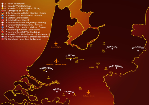 #WEURO2017 - Les Bleues installées près de ROTTERDAM #WEURO2017 - Les Bleues installées près de ROTTERDAM