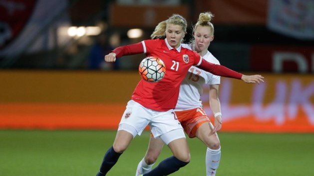 Les Pays-Bas débutent face à la Norvège d'Ada Hegerberg (photo KNVB) Les Pays-Bas débutent face à la Norvège d'Ada Hegerberg (photo KNVB)