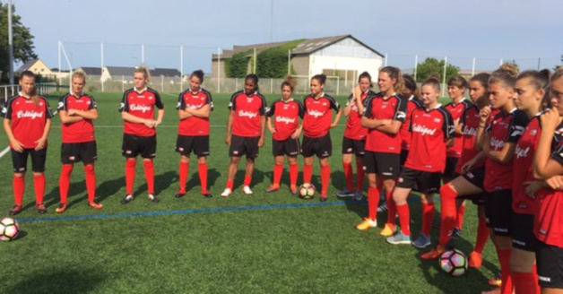 Les Guingampaises lors de la première séance du mardi 18 juillet Les Guingampaises lors de la première séance du mardi 18 juillet