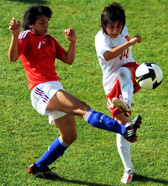 Dali, à gauche, a inscrit le premier but (photo : TFF)