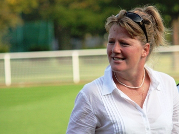 Brigitte Henriques, ex-internationale A, désormais manager général du PSG (photo : Sébastien Duret)