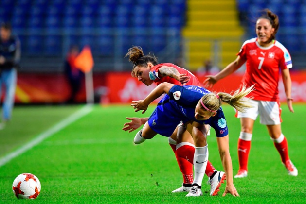 Les Bleues ont été à la peine pour se qualifier (photos UEFA.com) Les Bleues ont été à la peine pour se qualifier (photos UEFA.com)