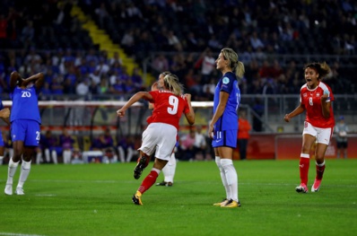 Le scénario était mal engagé avec l'ouverture du score suissesse Le scénario était mal engagé avec l'ouverture du score suissesse