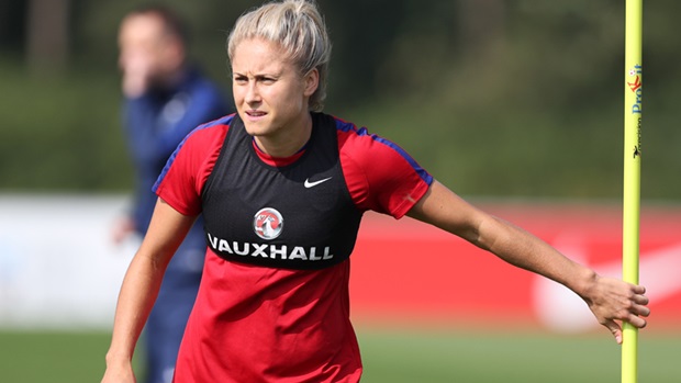 Houghton est devenue la capitaine depuis l'arrivée de Sampson (photo FA)