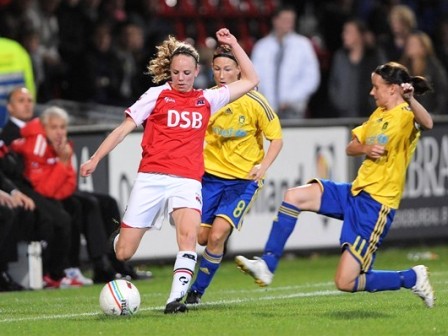 Alkmaar n'a pas pu renverser la situation face à Brøndby (©Ed van de Pol / AZ Media)