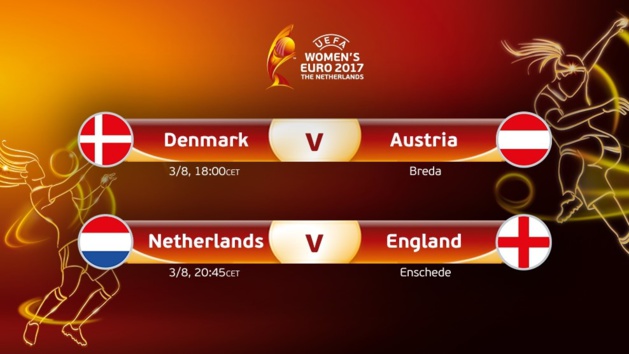 #WEURO2017 - Demies : Un dernier carré pour un futur champion inédit #WEURO2017 - Demies : Un dernier carré pour un futur champion inédit