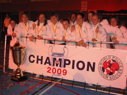 Championnat du Monde de Police de futsal : l'équipe de France police encore championne Championnat du Monde de Police de futsal : l'équipe de France police encore championne