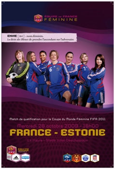 France - Estonie : venez supporter les Bleues France - Estonie : venez supporter les Bleues