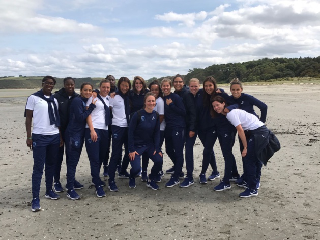 Les Parisiennes lors de leur préparation (photo PFC) Les Parisiennes lors de leur préparation (photo PFC)