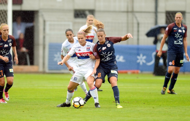 Le Sommer a été décisive, buteuse et passseuse (photo MHSC) Le Sommer a été décisive, buteuse et passseuse (photo MHSC)