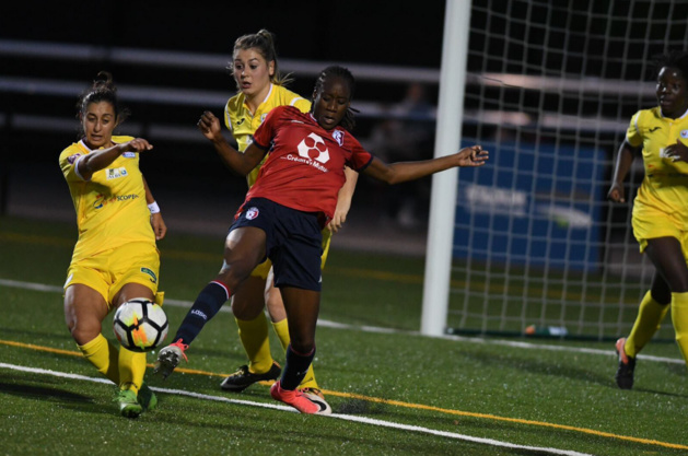 Sarr marque son quatrième but à domicile en deux matchs (photo LOSC) Sarr marque son quatrième but à domicile en deux matchs (photo LOSC)