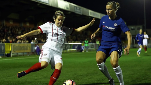 Le choc a été remporté par les Anglaises (photo FCB) Le choc a été remporté par les Anglaises (photo FCB)