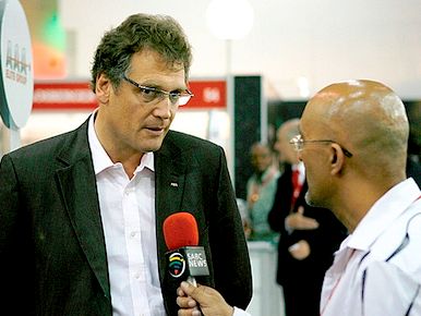 Jérôme Valcke a annoncé l'élargissement à 24 équipes (Photo: Soccerex/Flickr)