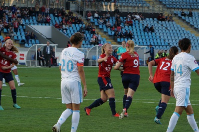 Coryn a égalisé (photo footofeminin)