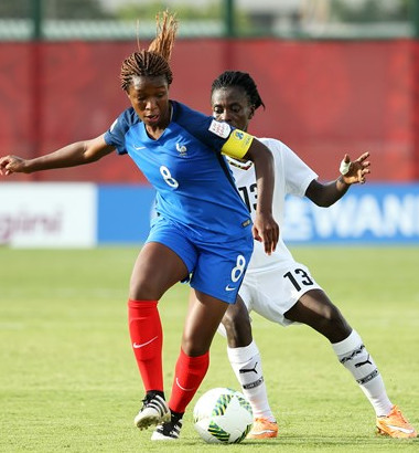 Geyoro était la capitaine de ce match de l'équipe U20