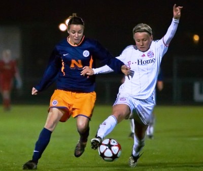 Face au Bayern Munich (photo : girlsplay.de) Face au Bayern Munich (photo : girlsplay.de)