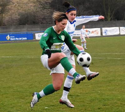 Candie Herbert retrouve la D1 cette saison avec Soyaux (photo : Denis Dujardin)