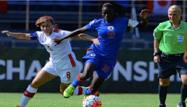 Nerilia Mondesir et Haïti peuvent encore "rêver" de jouer en France en août 2018 Nerilia Mondesir et Haïti peuvent encore "rêver" de jouer en France en août 2018