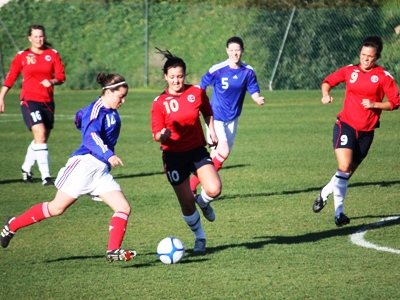 Léa Rubio a ouvert le score