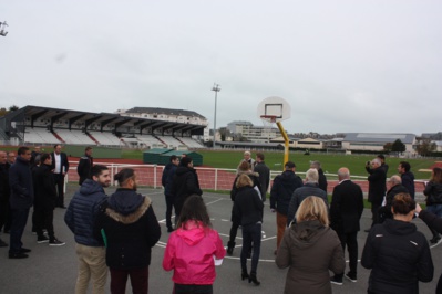 Visite des installations malouines (photo Sébastien Duret) Visite des installations malouines (photo Sébastien Duret)