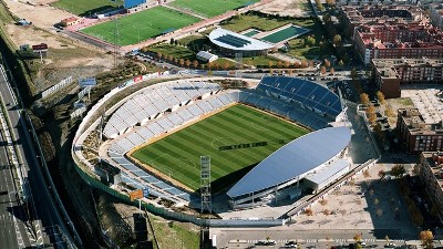 Le stade de Getafe qui accueillera la finale (photo : UEFA) Le stade de Getafe qui accueillera la finale (photo : UEFA)