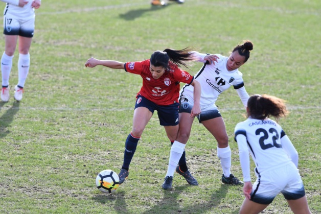 Dali a contribué au nul des Lilloises devant le PFC de Jaurena (photo LOSC)