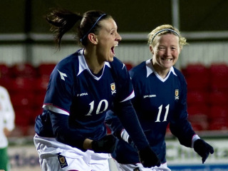 111e but international pour Julie Fleeting (photo : SFA) 111e but international pour Julie Fleeting (photo : SFA)