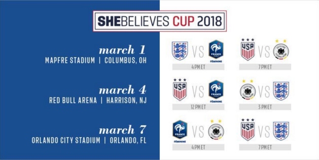 SHEBELIEVES Cup - Les listes des adversaires