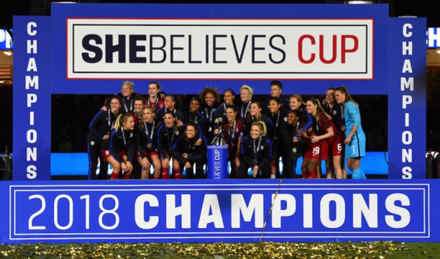 #SheBelievesCup - Les USA coiffent l'Angleterre au poteau et remportent la SBC #SheBelievesCup - Les USA coiffent l'Angleterre au poteau et remportent la SBC