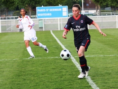 Prévost a égalisé pour le PSG (photo : Sébastien Duret)