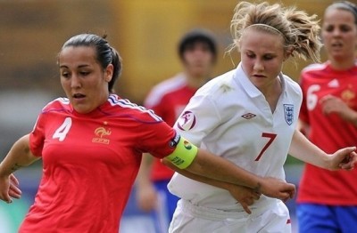 Gadea, la capitaine française (photo : uefa.com) Gadea, la capitaine française (photo : uefa.com)
