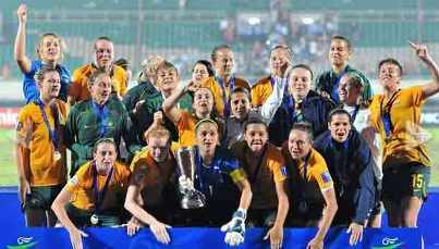 L'Australie s'est qualifiée en remportant le championnat d'Asie des Nations
