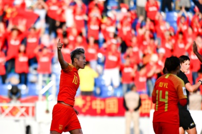 Li Ying, meilleure buteuse de la compétition (photo AFC) Li Ying, meilleure buteuse de la compétition (photo AFC)